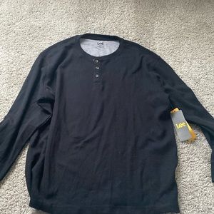 Lee Henley long sleeve size large NWT